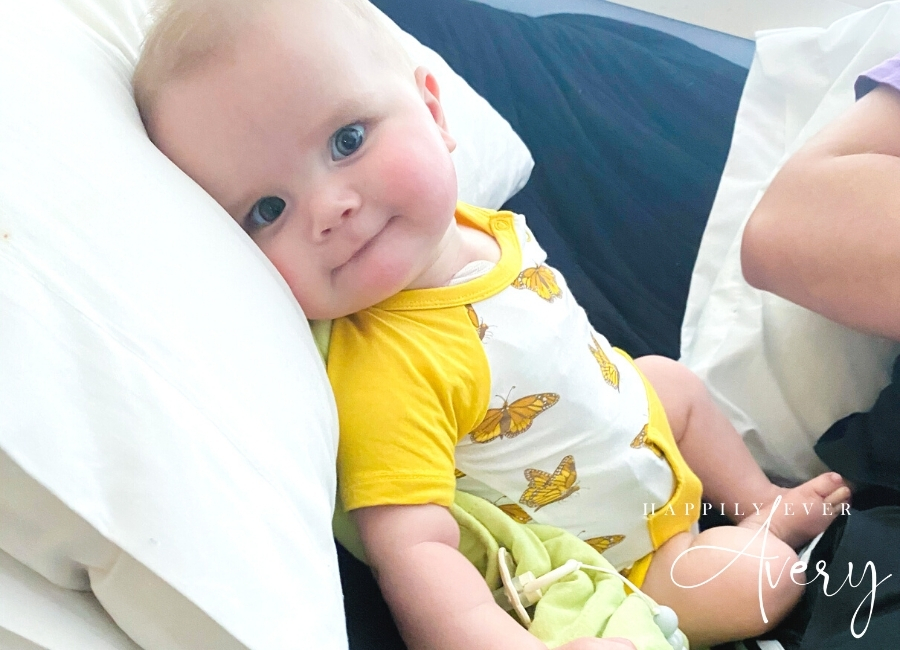 Trying Her Best to Eat Again