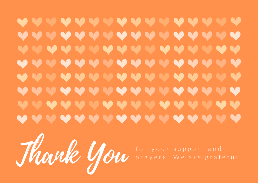 Cannot Say Enough “Thank Yous”