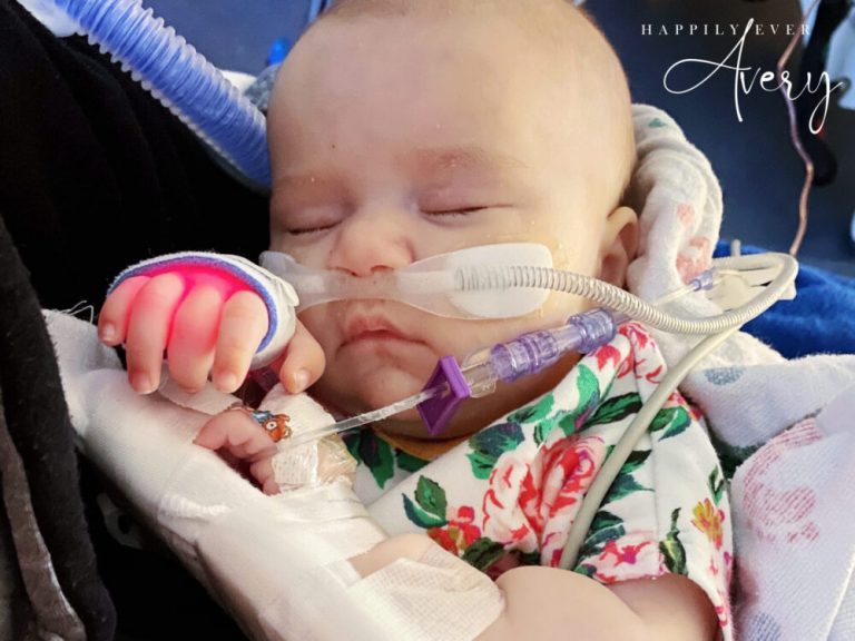 baby with leukemia in ICU