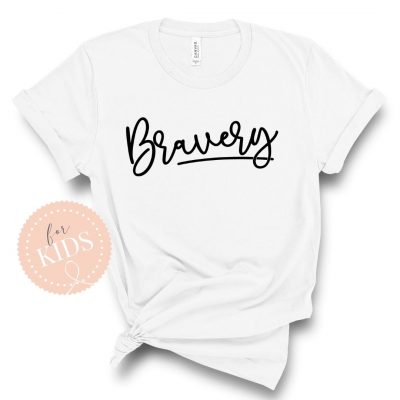 brAVERY | Black Script | Kid’s Shirt